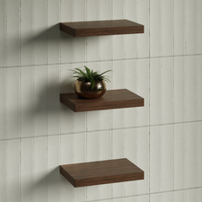 Splice Curved Bathroom Shelf