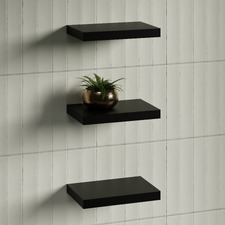 Splice Curved Bathroom Shelf