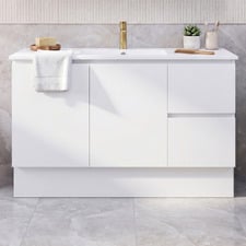 Elemental 1200mm Freestanding Single Vanity with Removable Kickboard
