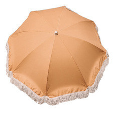 213cm Bright Gold Premium Beach Umbrella