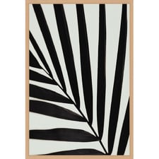 Graphic Palm Leaf I Printed Wall Art