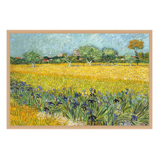 Field with Flowers Near Arles Printed Wall Art