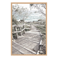 Stradbroke Boardwalk Printed Wall Art