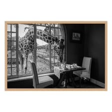 Breakfast Time Printed Wall Art