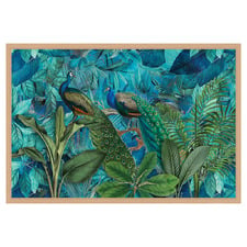 Jungle Birds Garden I Printed Wall Art