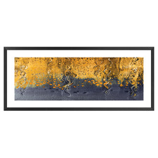 Tangerine Shower Printed Wall Art