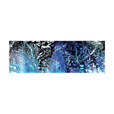 Fire Cracking Cobalt Printed Wall Art