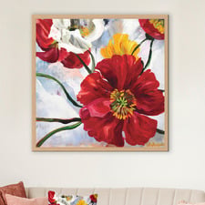 Poppy Magic Printed Wall Art