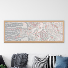 Pink Janabi Nyubani I Canvas Wall Art