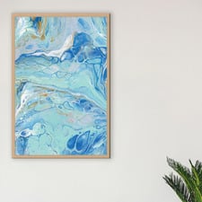 Nautical Flow Canvas Wall Art