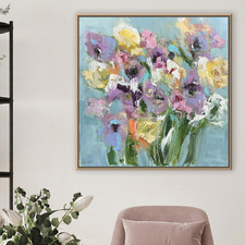 Blossom Vibes Canvas Wall Art