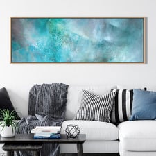 Emerald Glow Canvas Wall Art