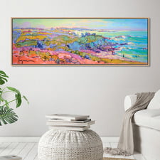 Coastal Vibrance Canvas Wall Art