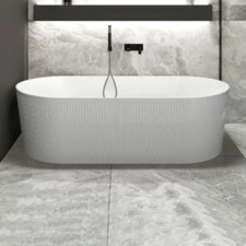 White Noosa Acrylic Bath