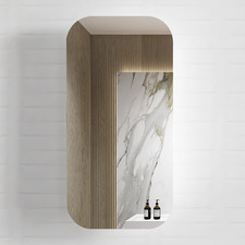 Newport 450mm Mirrored Shaving Cabinet