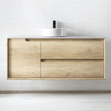 120cm Byron Rock Plate Wall Hung Vanity
