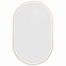 Noosa 900 x 600mm Oval LED Bathroom Mirror
