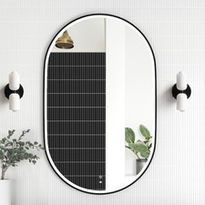 Noosa 900 x 600mm Oval LED Bathroom Mirror
