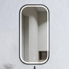 Newport 900 x 450mm Rectangle LED Bathroom Mirror
