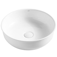 Bronte 365mm Round Ceramic Above Counter Basin