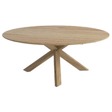 Dillon Round Messmate Wood Coffee Table