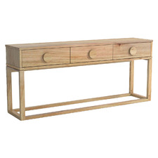 Cree Oak Wood Console Table