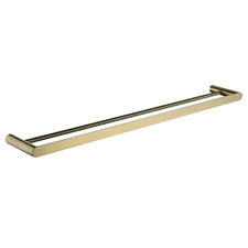 Rushy Double Bar Stainless Steel Towel Rail
