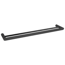 Rushy Double Bar Stainless Steel Towel Rail