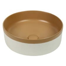 Colour Plus 375mm Round Ceramic Above Counter Basin