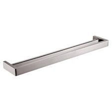Cavallo 600mm Double Bar Stainless Steel Towel Rail