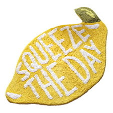 Lemon Cotton Bath Mat