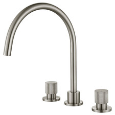 Avalon Knurled Hob Kitchen Tap Set