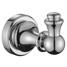 Clementine Round Brass Robe Hook