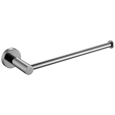Rumi 250mm L-Shaped Brass Hand Towel Rail