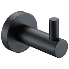 Rumi Round Single Brass Robe Hook