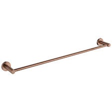 Rumi 750mm Brass Single Towel Rail