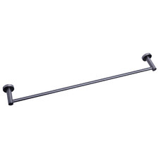 Rumi 750mm Brass Single Towel Rail