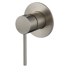 Avalon Mini Brass Shower Mixer with 80mm Backplate
