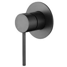 Avalon Mini Brass Shower Mixer with 80mm Backplate