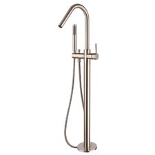 Avalon Floor Mounted Bath mixer with Hand-Held Shower
