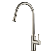 Constance Gooseneck Pull-Out Kitchen Mixer