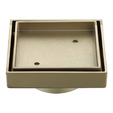 Lyle Brass 115mm Tile Insert Shower Floor Waste