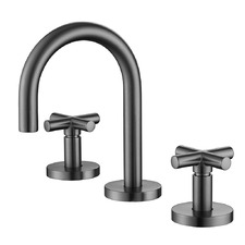 Aries 130mm Cross Handle Basin Tap Set