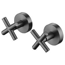 Aries 1/4 Turn Cross Handle Wall Top Assemblies