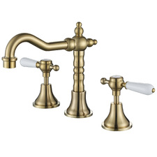 Clementine Round Basin Spout & Mixer Set