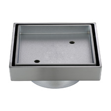 Lyle Brass 115mm Tile Insert Floor Waste 75mm Outlet