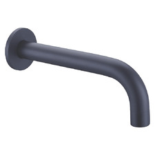 Cecily 200mm Curved Brass Basin Spout