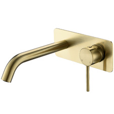 Xavier 180mm Stainless Steel Wall Mixer Set