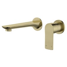 Vattern 180mm Bath/Basin Wall Mixer Set