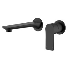 Vattern 180mm Bath/Basin Wall Mixer Set